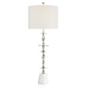 John Richard Polished Nickel Buffet Lamp