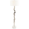 John Richard Polished Nickel Geometric Floor Lamp