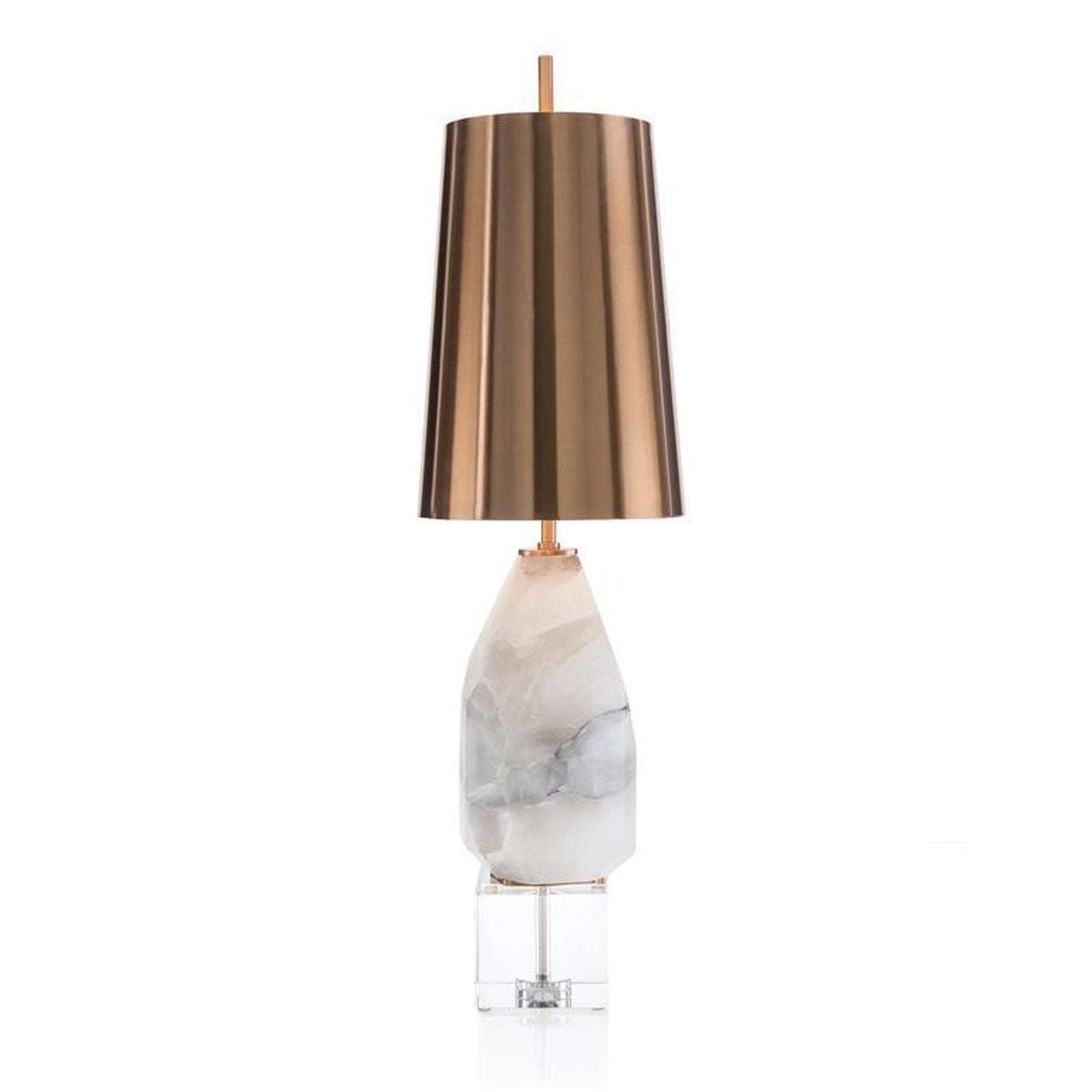 John Richard Multifaceted Alabaster Lamp