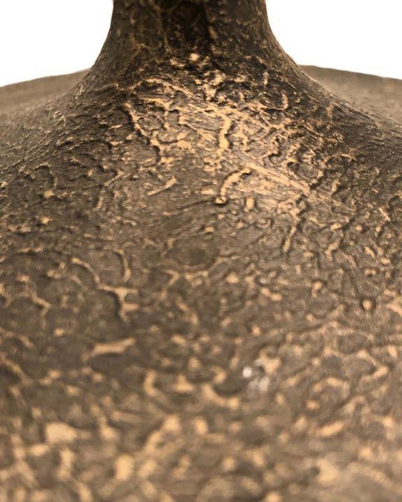 John Richard Matte Black Baluster Table Lamp