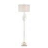 John Richard Furls Of White Floor Lamp