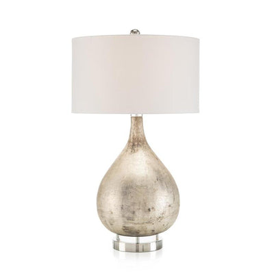 John Richard Table Lamp In Weathered Silver Finish