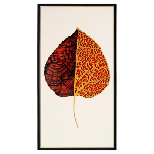 John Richard Tony Fey'S Dueling Leaf Ii Wall Art