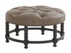 Barclay Butera Upholstery Hanover Tufted Top Ottoman