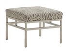 Barclay Butera Upholstery Lucca Metal Ottoman