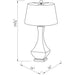 Surya Belhaven LMP-1070 Table Lamp
