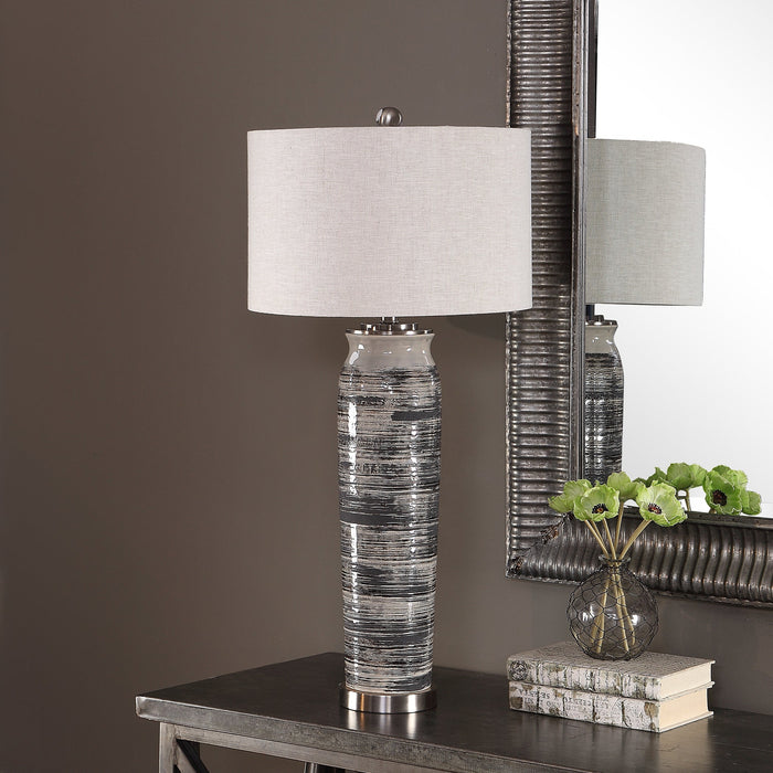 Modern Accents Tapered Ceramic Table Lamp
