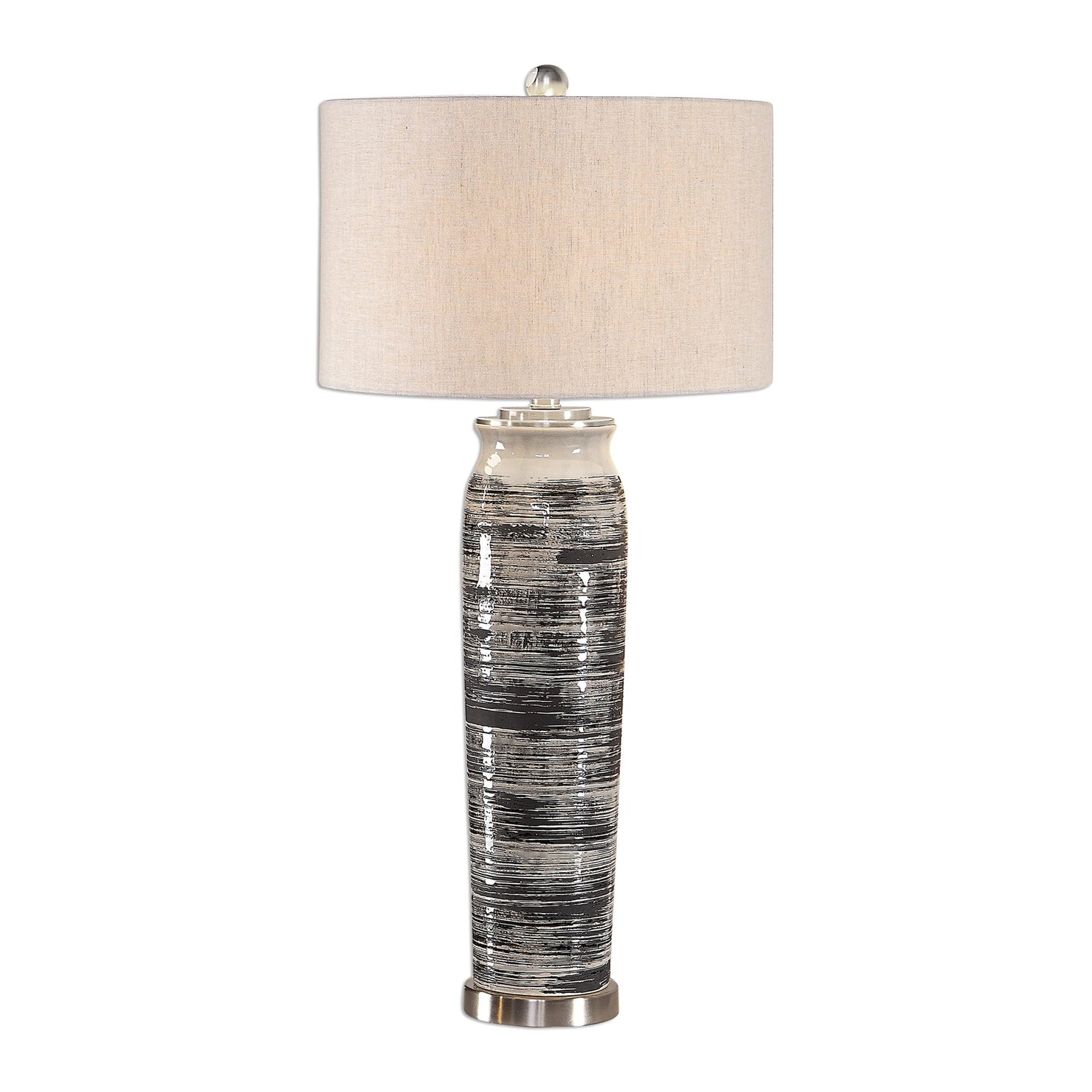Modern Accents Tapered Ceramic Table Lamp