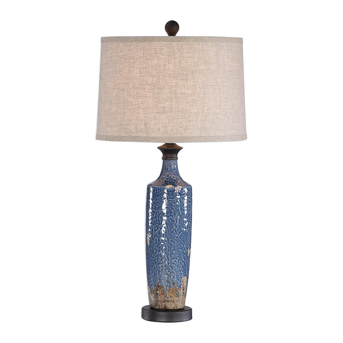 Modern Accents Distressed Ceramic Table Lamp