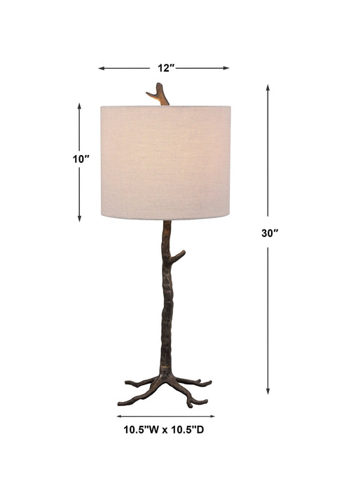 Modern Accents Organic Rustic Table Lamp