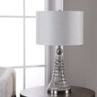Modern Accents Wavy Lines Ceramic Table Lamp