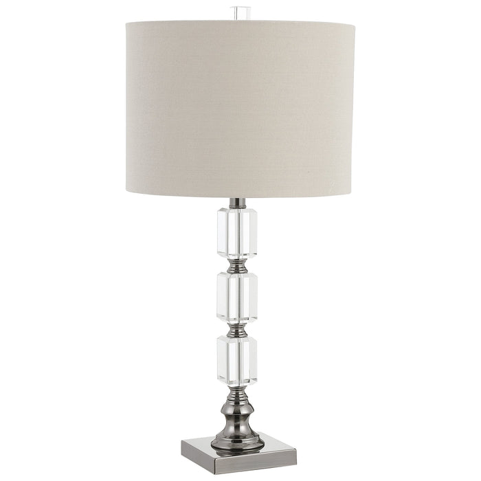 Modern Accents Stacked Crystals Table Lamp