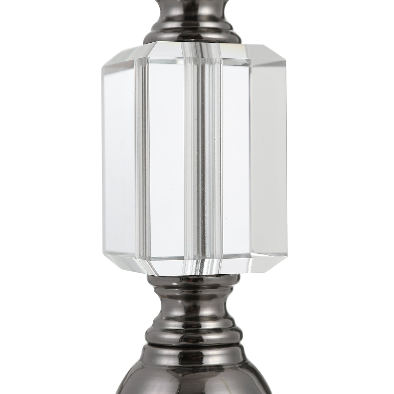 Modern Accents Stacked Crystals Table Lamp