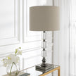 Modern Accents Stacked Crystals Table Lamp