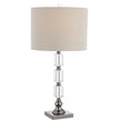 Modern Accents Stacked Crystals Table Lamp