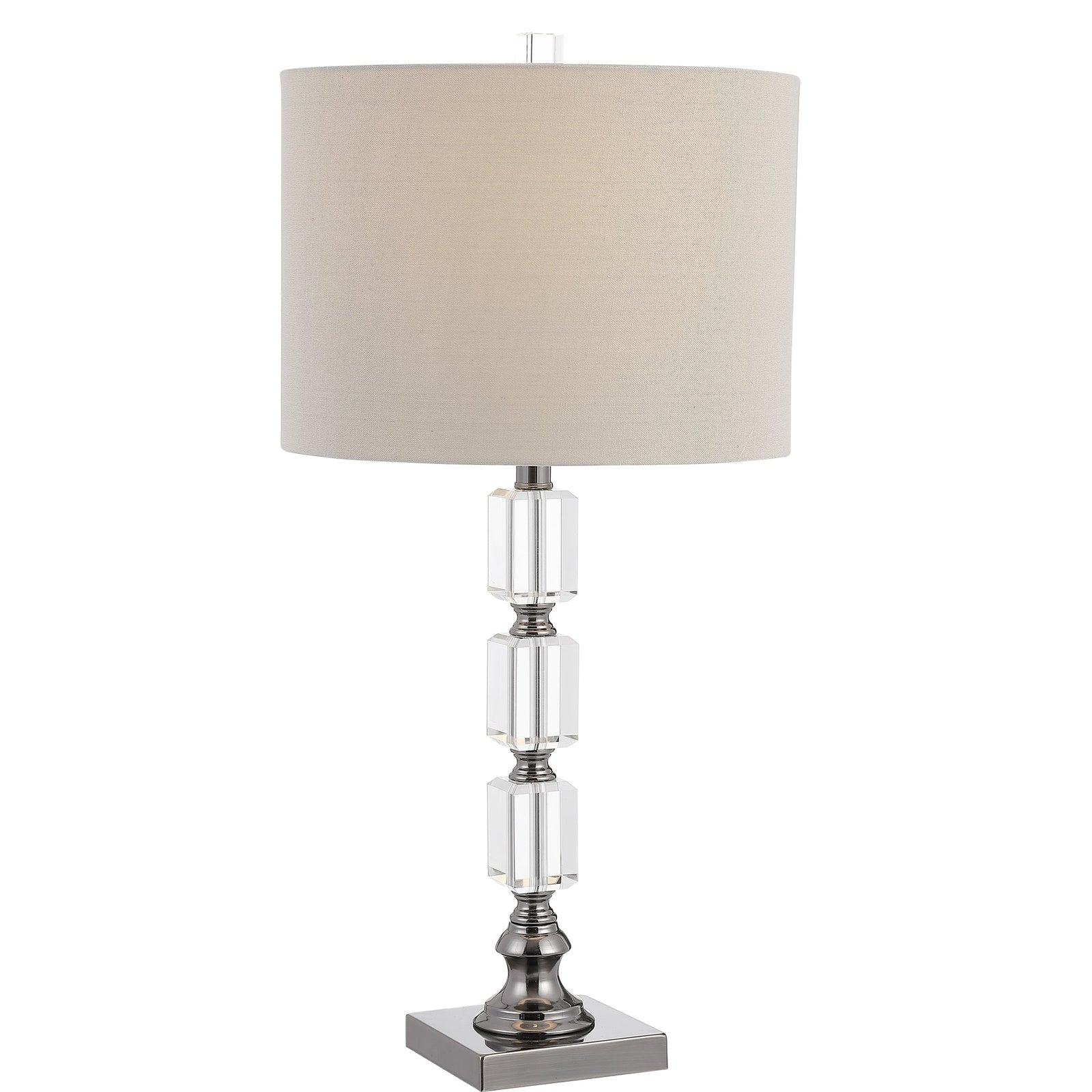 Modern Accents Stacked Crystals Table Lamp