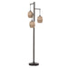 Modern Accents Bronze & Rope Floor Lamp