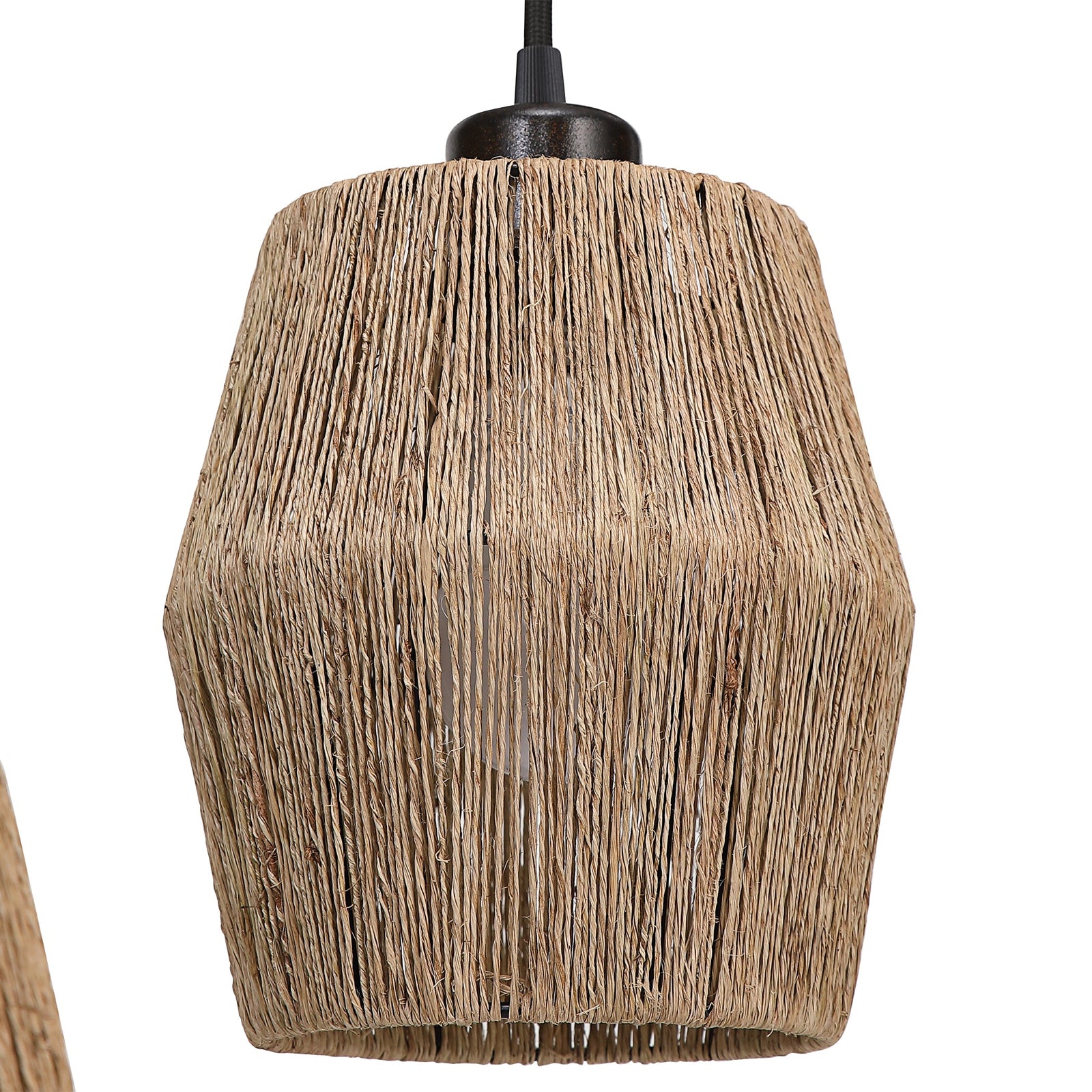 Modern Accents Bronze & Rope Floor Lamp