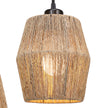 Modern Accents Bronze & Rope Floor Lamp