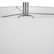 Modern Accents Rectangular Metal Base Table Lamp