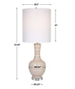Uttermost Chalice Striped Table Lamp