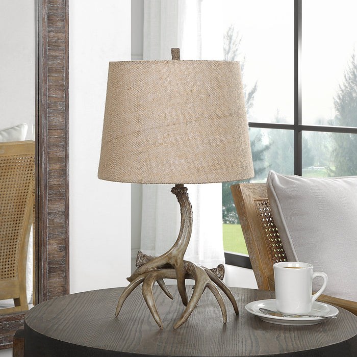 Modern Accents Rustic Antlers Table Lamp