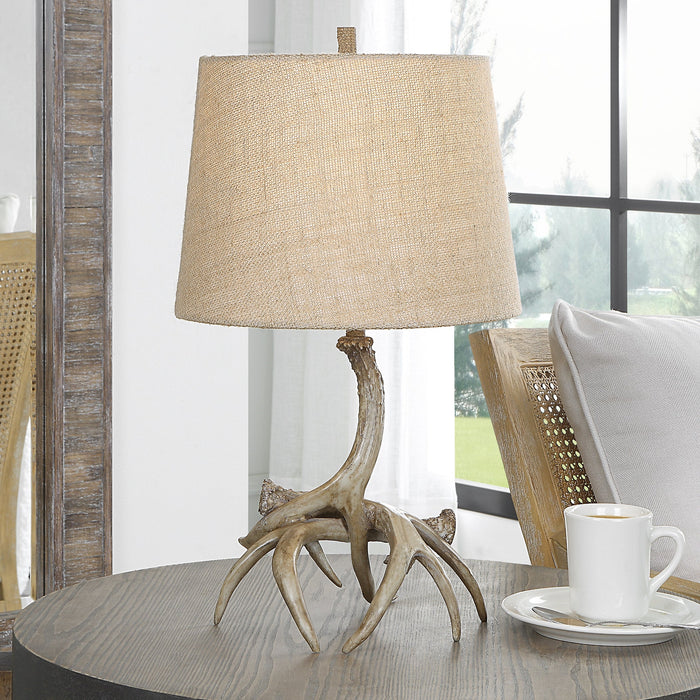 Modern Accents Rustic Antlers Table Lamp