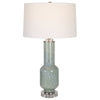 Uttermost Imperia Aqua Gray Table Lamp