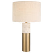Uttermost Gravitas Elegant Brass & Stone Lamp