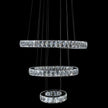 Michael Amini Lighting Asteroids LED Chandelier Round Rings