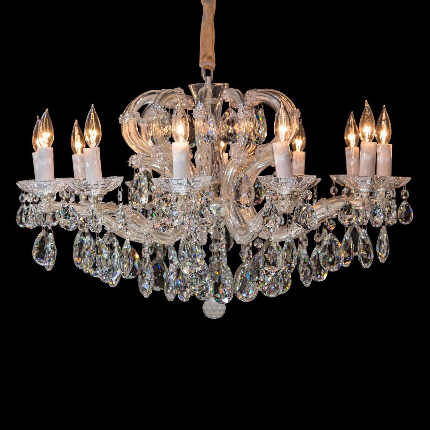 Michael Amini Lighting Portola 12 Light Chandelier