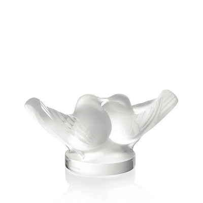 Lalique 2 Lovebirds Large Sculpture