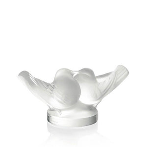 Lalique 2 Lovebirds Large Sculpture