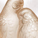Lalique 2 Parakeets Sculpture