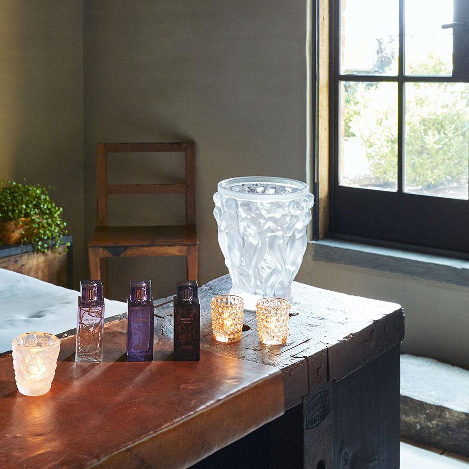 Lalique Bacchantes Grand Vase