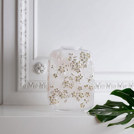 Lalique Fleurs De Cerisier Vase