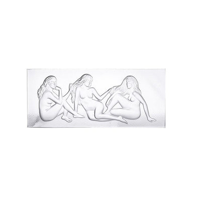 Lalique Les Causeuses Decorative Panel