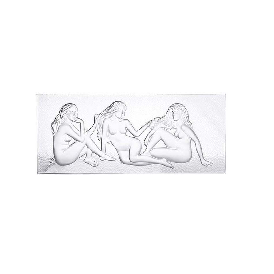 Lalique Les Causeuses Decorative Panel