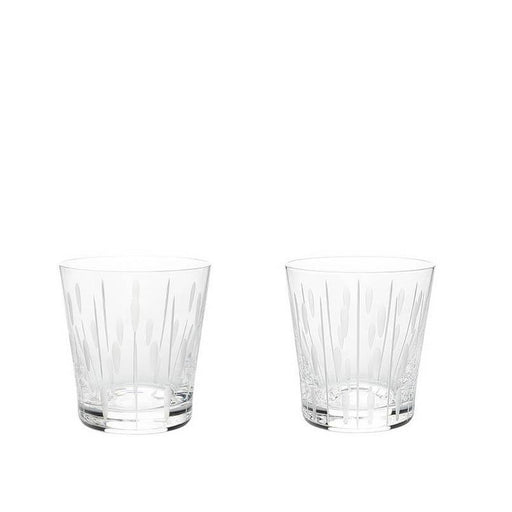 Lalique Lotus Dew And Drops Tumblers - Set of 2