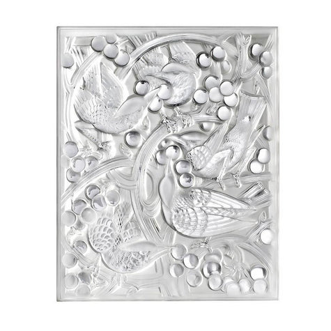 Lalique Merles Et Raisins Head Up Decorative Panel
