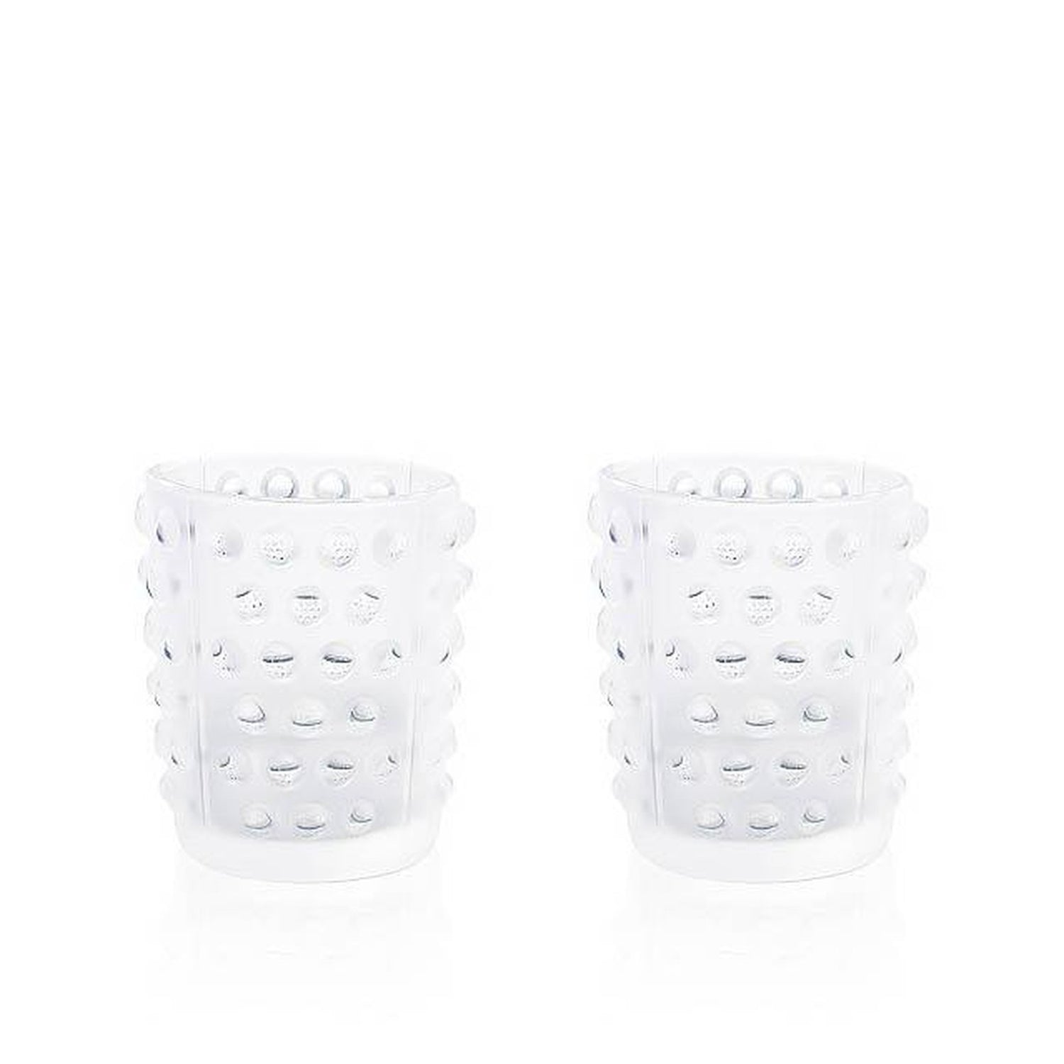 Lalique Mossi Votives - Set of 2