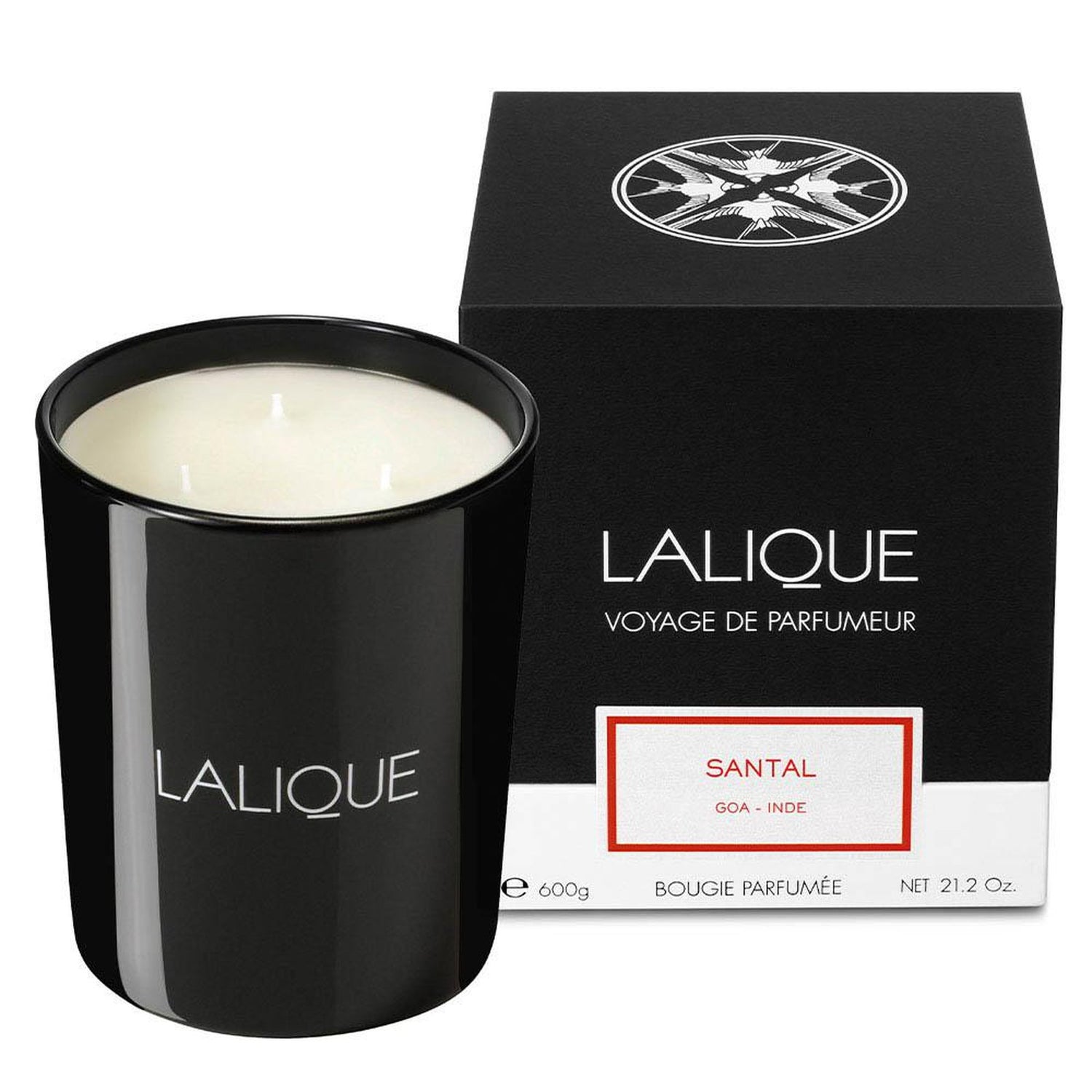 Lalique Sandalwood Goa - India Scented Candle Large