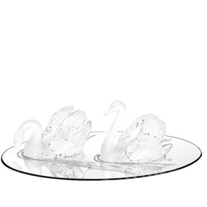 Lalique Swan Mirror