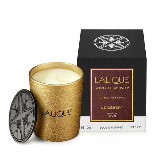 Lalique The Desert Muscat- Oman Scented Candle