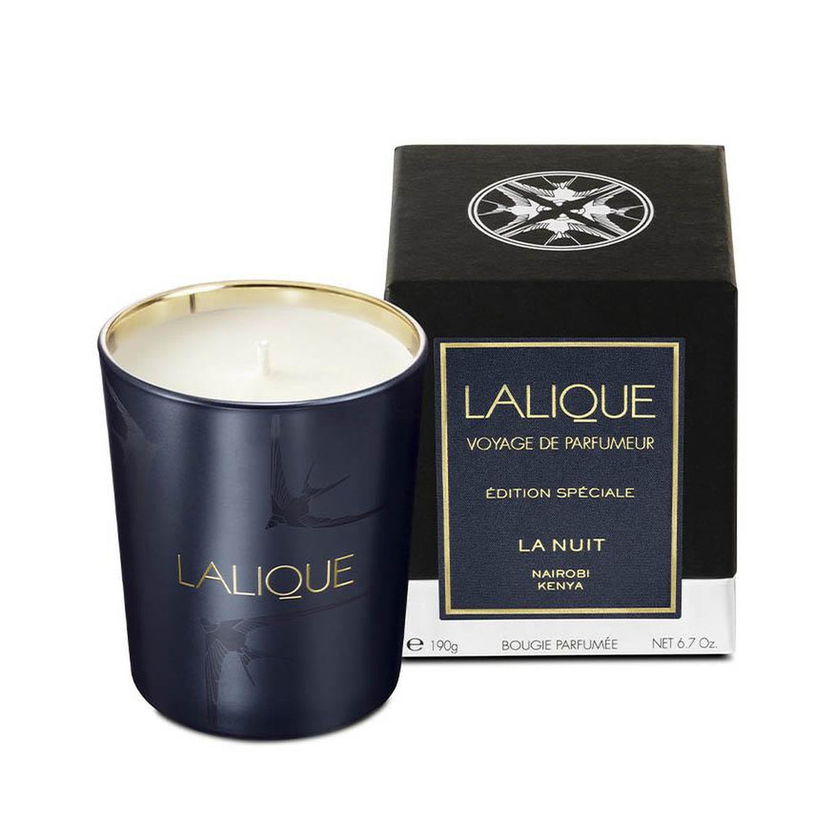 Lalique The Night Nairobi Kenya Scented Candle — Grayson Living