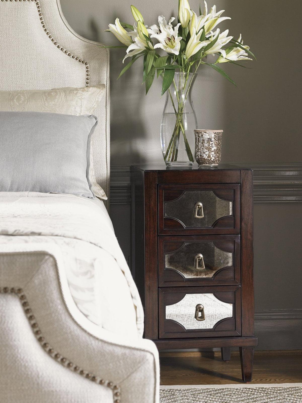 Lexington Kensington Place Lucerne Mirrored Nightstand