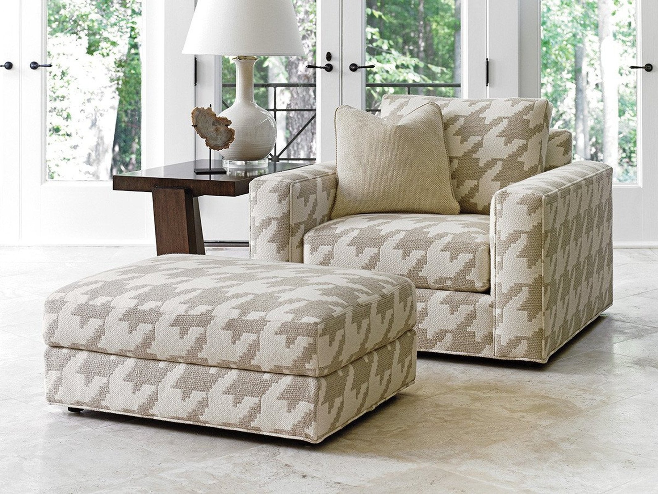 Lexington Laurel Canyon Bellvue Ottoman
