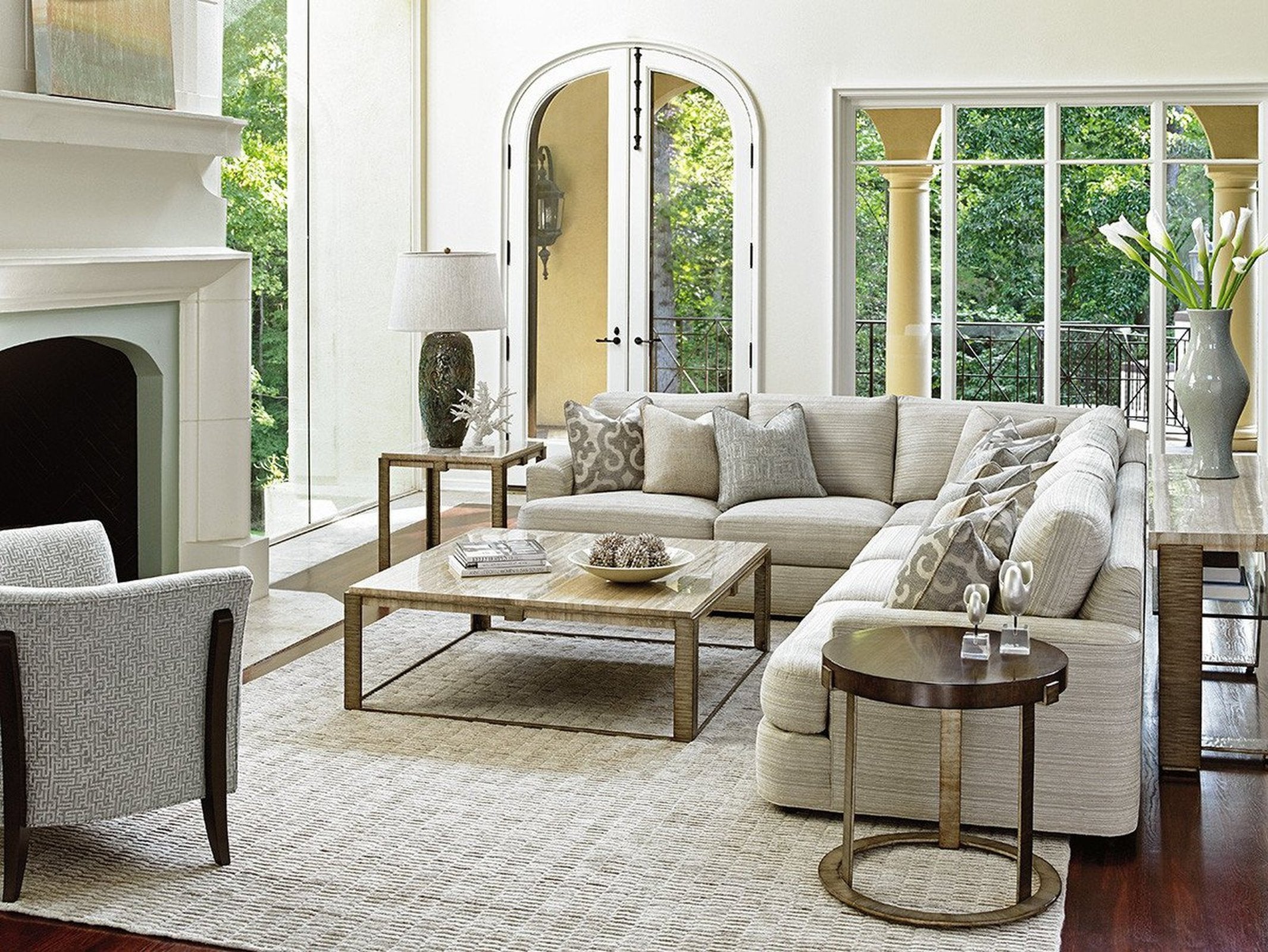 Lexington Laurel Canyon Wetherly Accent Table