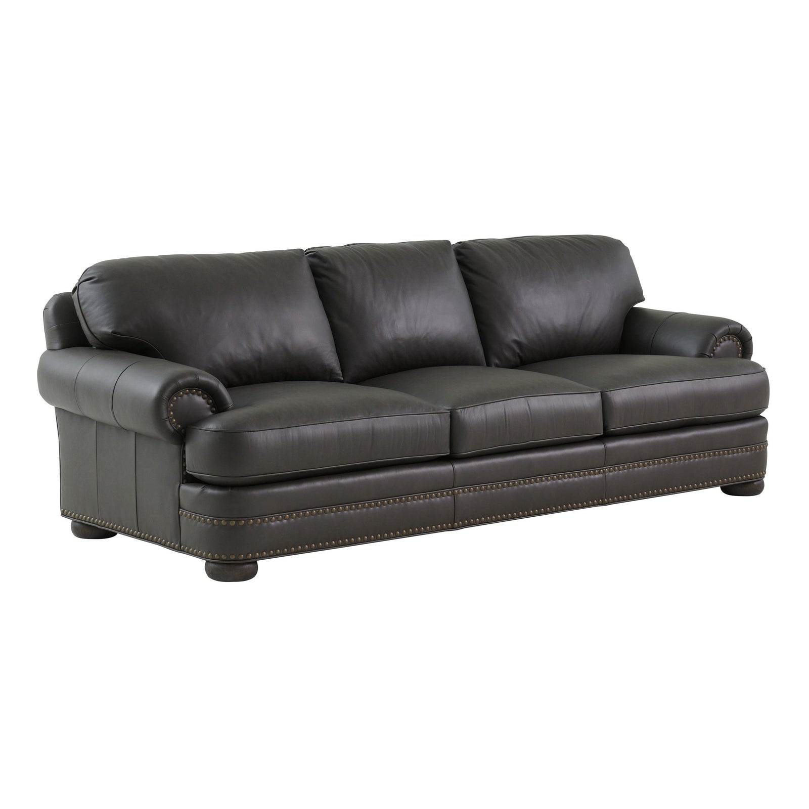 Lexington Upholstery Silverado Kensington Leather Sofa – Grayson Living