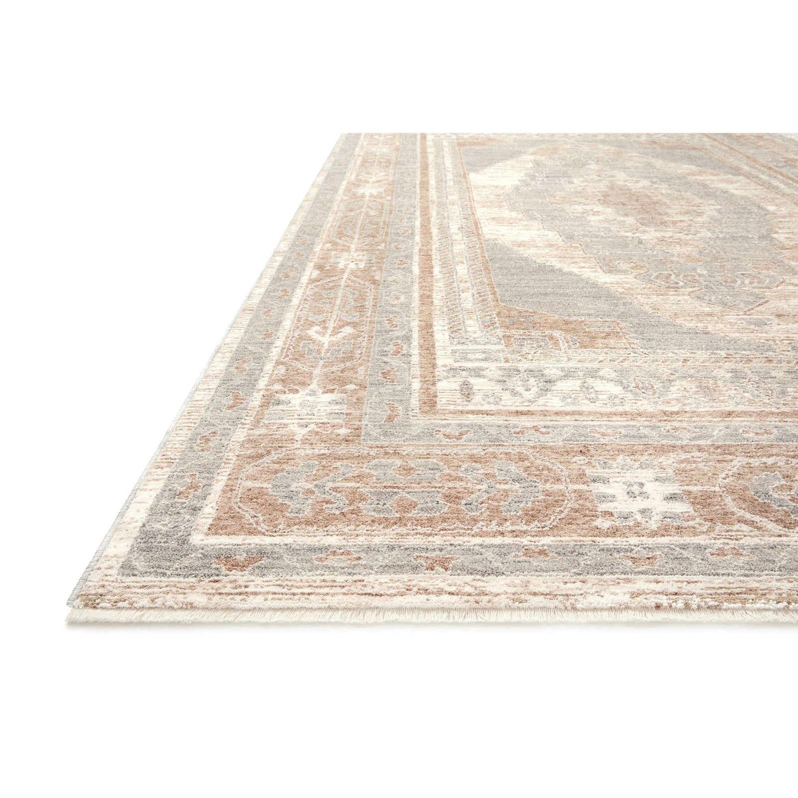 Loloi Magnolia Home Carlisle CAR-06 Rug in Slate / Taupe